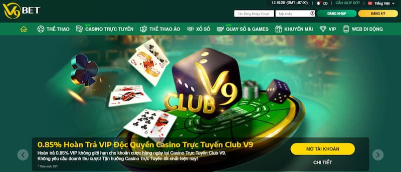 Giới thiệu phương thức thanh toán tại V9Bet