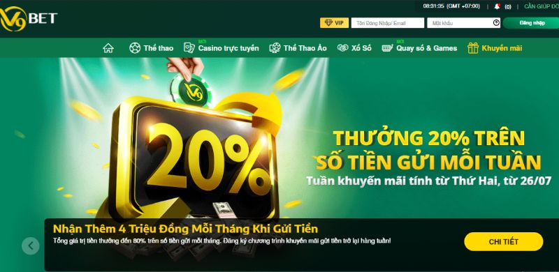 Cách thức tham gia và tận hưởng khuyến mãi V9bet