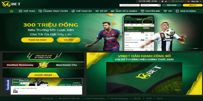 Nơi hội tụ tinh hoa thể thao V9bet